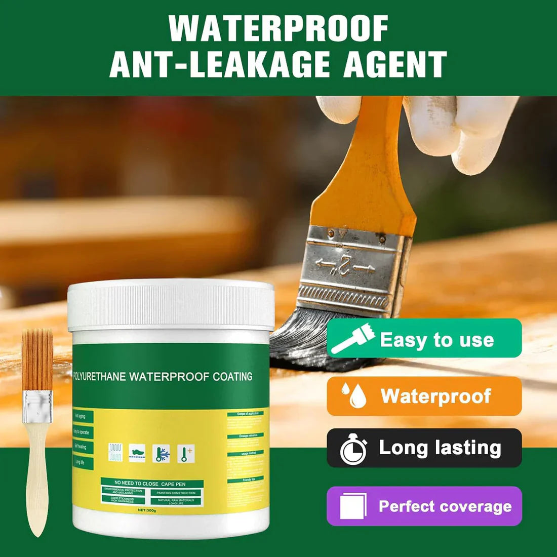 SwayLife™ - Transparent Waterproof Glue Plus Brush ( Buy 1 Get 1 Free )